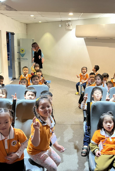 1 ngày trải nghiệm của bé ở KizCiti