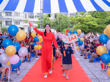 RỘN RÀNG KHAI GIẢNG 2026 – 2027 TRƯỜNG LIÊN CẤP NGUYỄN KHUYẾN - TÂM SÁNG - TRÍ TUỆ - BẢN LĨNH.