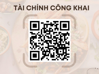 QR THEO QUY ĐỊNH  VỀ HOẠT ĐỘNG CHĂM SÓC – NUÔI DƯỠNG VÀ TÀI CHÍNH