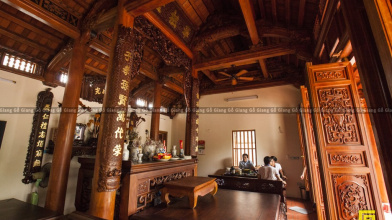 Trang Trí Biệt Thự Nhà Gỗ Sang Trọng