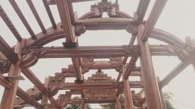 Nhà thờ họ – Đỗ gia viên – Lắp dựng tại Gia Lộc, Hải Dương (Nhà Gỗ Lim Lào)