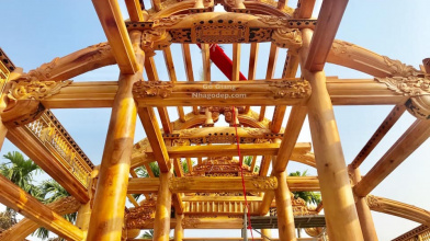 Nhà Gỗ Mít Vườn 3 Gian Đẹp Nhất Việt Nam