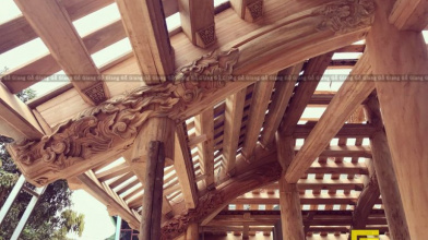 Kẻ hiên nhà gỗ Việt Nam