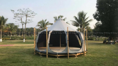 Chòi gỗ Châu Âu cho khu du lịch