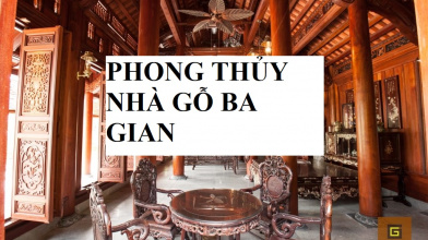 Những Điều Cần Biết Về Phong Thủy Nhà Gỗ Ba Gian