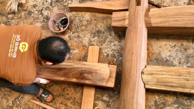 SÀM - Một kĩ thuật làm mộng nhà gỗ cổ truyền