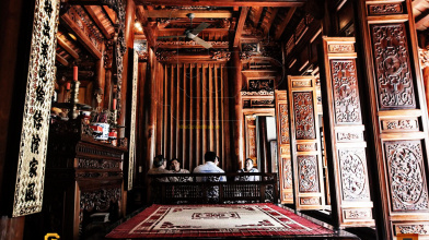 Nhà gỗ 5 gian 2 chái một kiểu kiến trúc bền vững với thời gian