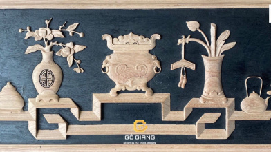 TÔ MỰC TÀU CHO CẤU KIỆN NHÀ GỖ CỔ TRUYỀN