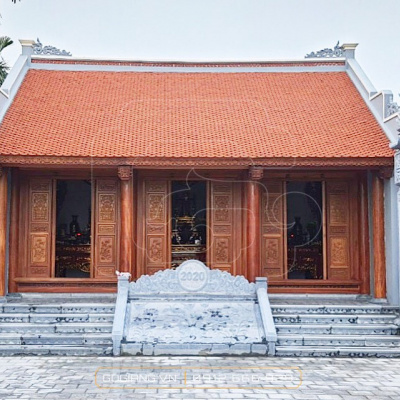 NHÀ GỖ 3 GIAN ( CỠ NHỎ ) | GỖ LIM CHÂU PHI | Ý YÊN, NAM ĐỊNH.