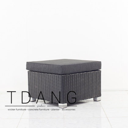 Kessler Wicker Ottoman (Code 5001)