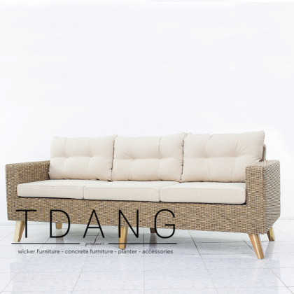 Fiji Wicker Sofa 3 seats (Code 3012)