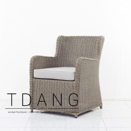 Key West Wicker Lounge Chair (Code TD2017)