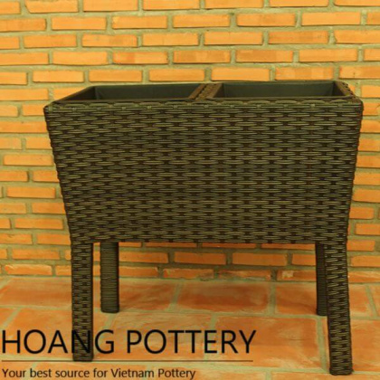 Beautiful Design Wicker Planter (HPW008)