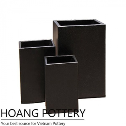 Tall square Terrazzo Flower Pot (TAT078)