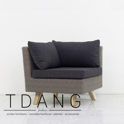Torguta Wicker Sofa Corner (TD3035)