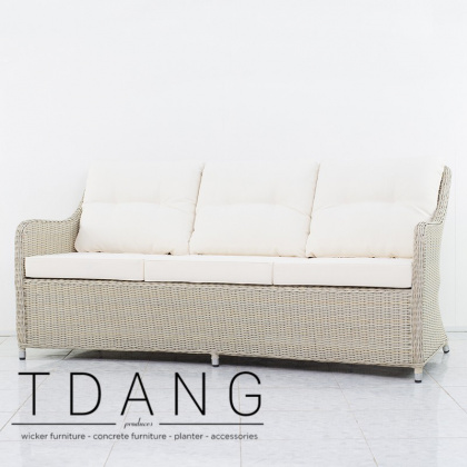 Anderson Wicker Sofa 3 Seats (TD3037)