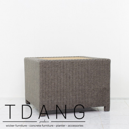 Crosley Wicker Corner Table (TD4014)