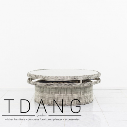 Dreux Round Wicker Table (TD4035)