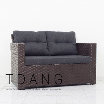 Kacos Wicker Sofa 2 Seats (Code 3065)