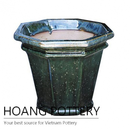 Beautiful hexagon ceramic planter design