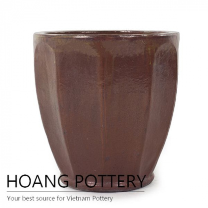 Decorative ceramic planter for garden