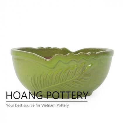 Low Bowl ceramic garden planter