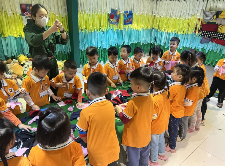 1 ngày trải nghiệm của bé ở KizCiti